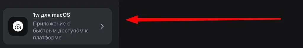 Приложение 1win для macOS — клиент с быстрым доступом к платформе